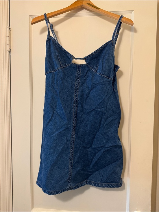 Princess Polly Dresses & Skirts - Princess Polly Blue Denim Spaghetti Strap Cami